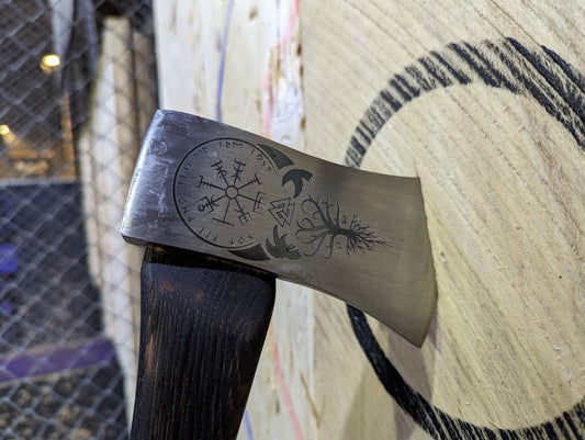Throwing Axe - Norse Engravings